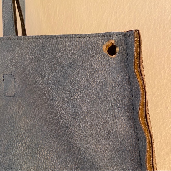 Free People Vegan Leather 3 piece tote/purse - Picture 8 of 8